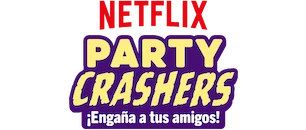 Logotipo del título «Party Crashers: ¡Engaña a tus amigos!»