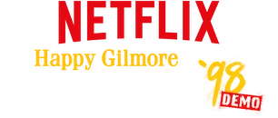 Logotipo del título «Happy Gilmore: Caos de golf '98 Demo»