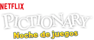 Logotipo del título «Pictionary: Noche de juegos»